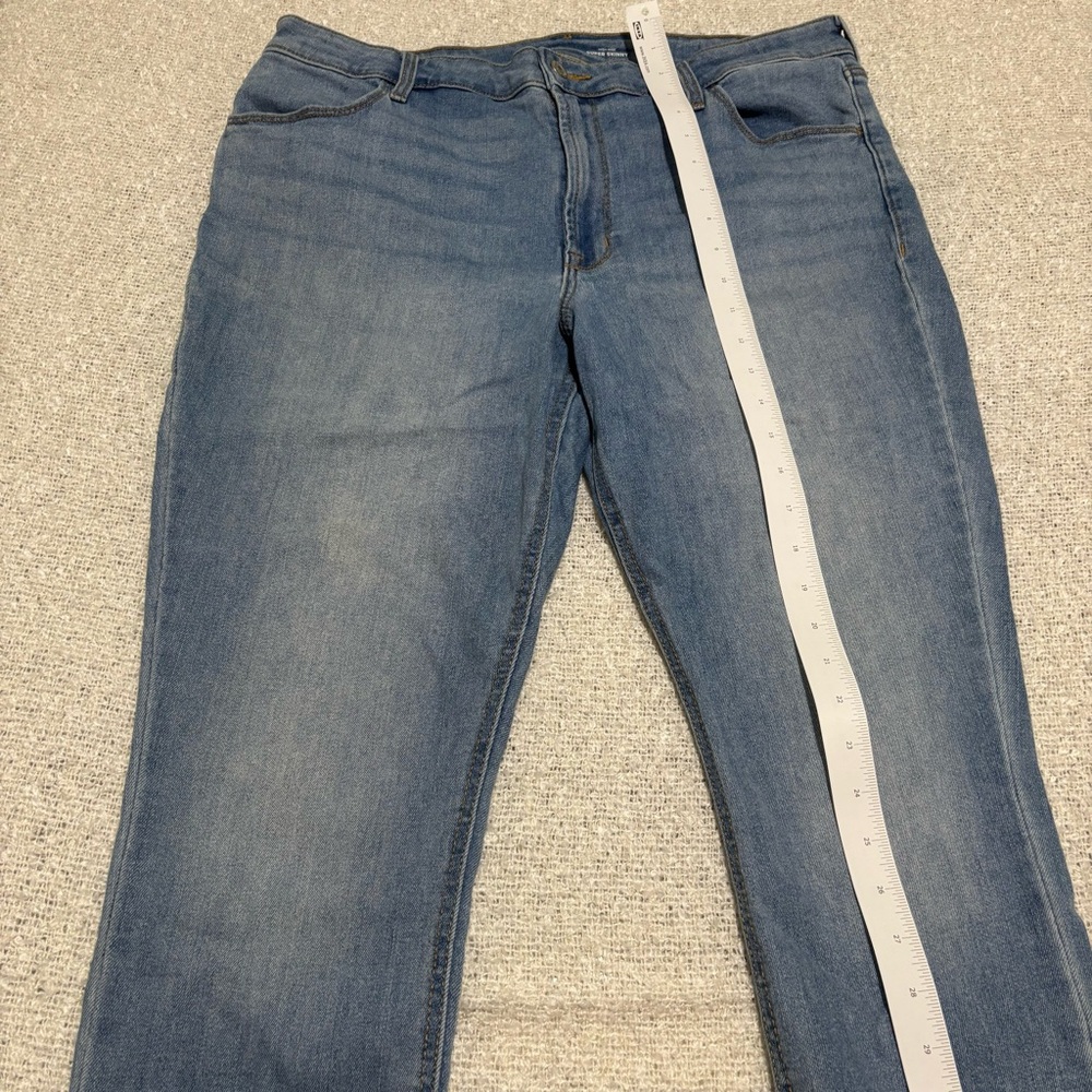 old navy high rise super skinny light blue jeans size 16 - Picture 7 of 9